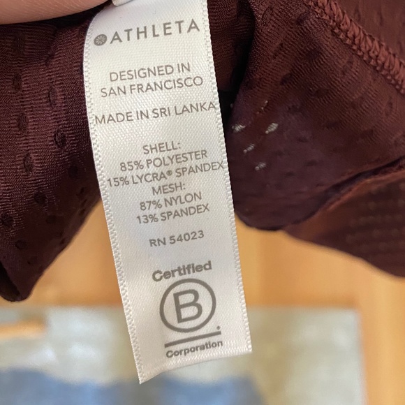 Athleta racerback sheer top - Picture 6 of 6